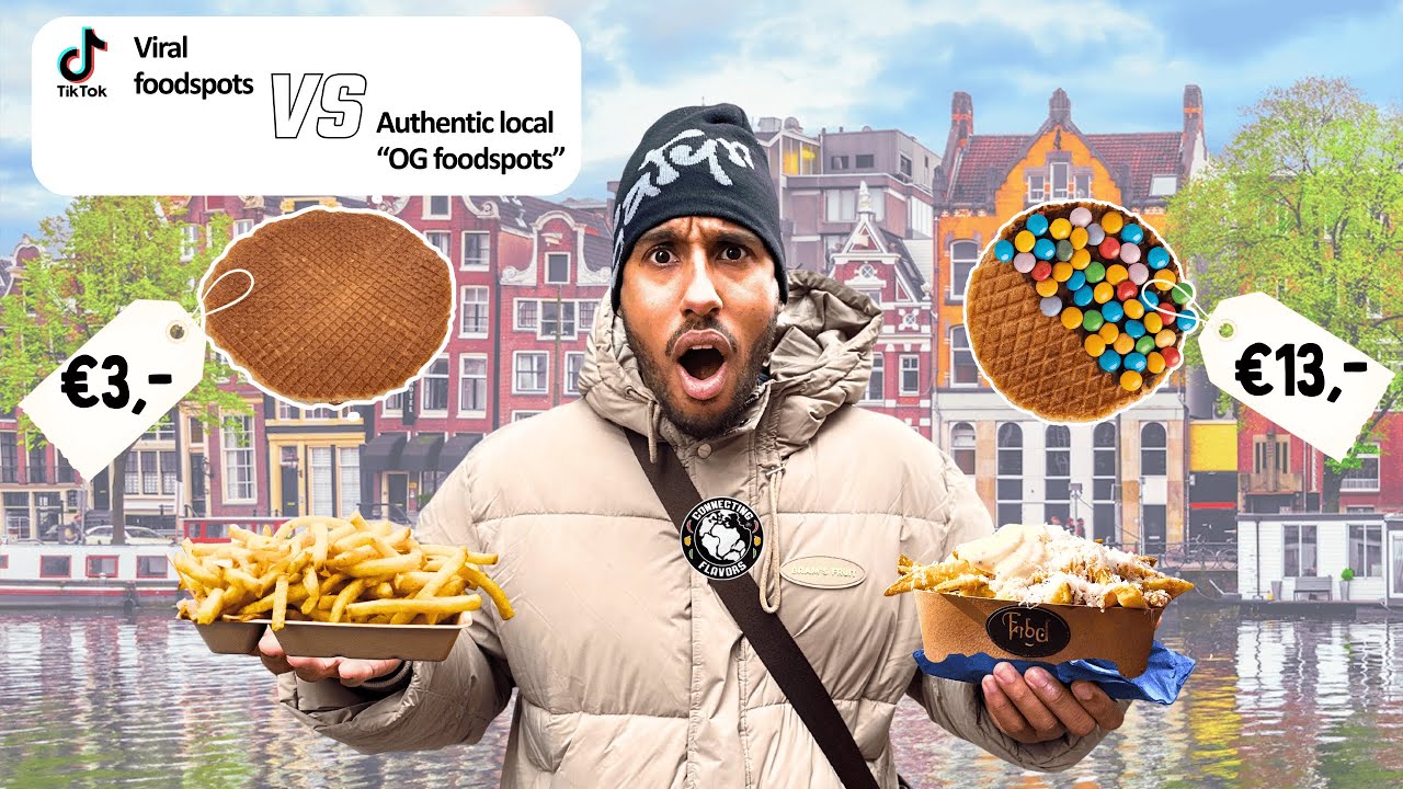 Amsterdam Viral Food VS. Authentic OG Foodspots (door een Amsterdamse local)