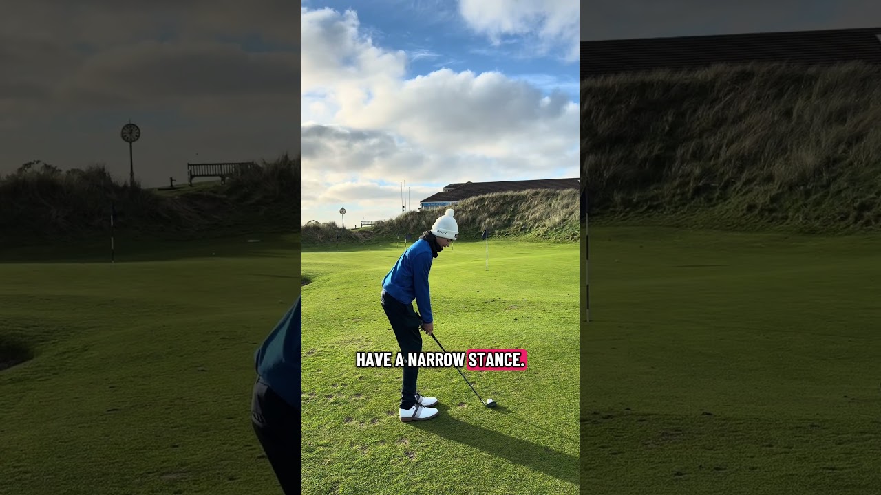 How to play a nine iron bump and run 