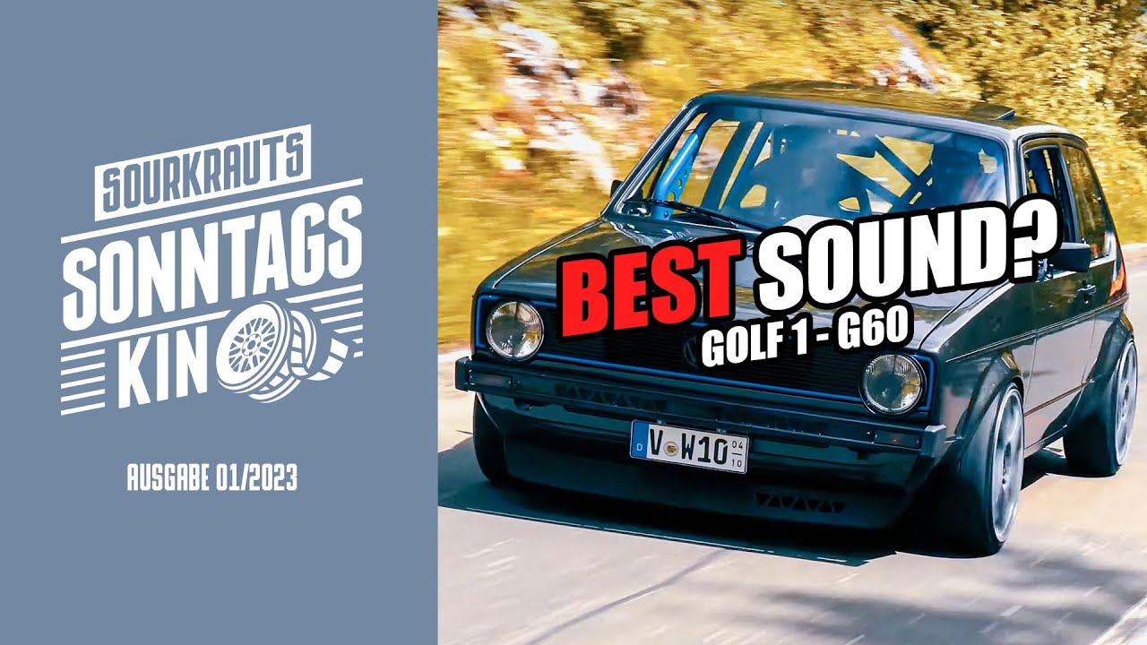 01/23 - Blue Edition mit Porsche Einfluss | Golf 1 G60 | Sonntagskino / eng subtitels