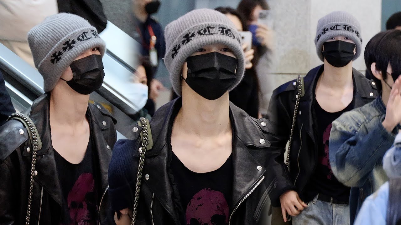 ENHYPEN (NI-KI) 엔하이픈 니키 ‘완벽한 경호로 안전하게 입국’ (직캠) | 인천공항 • 240130