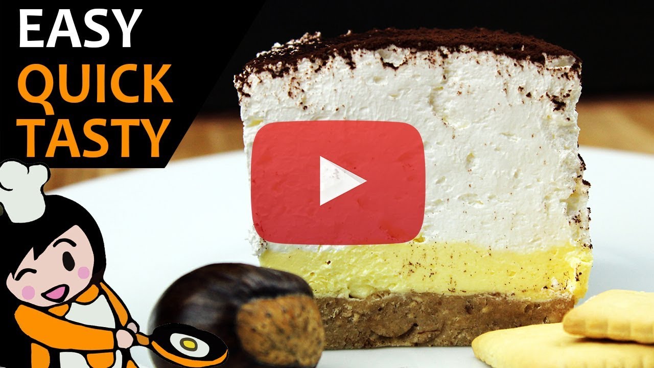 No bake chestnut cream squares - Recipe Videos