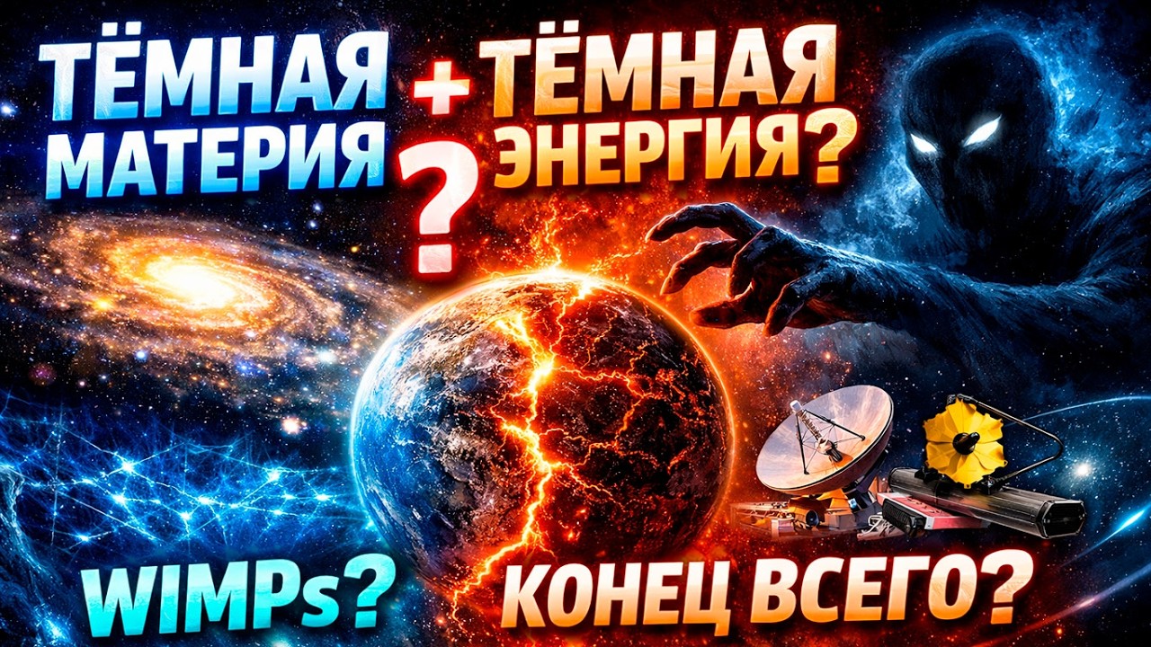 Тёмная Вселенная: 95% космоса скрыто от нас и мы почти не понимаем почему