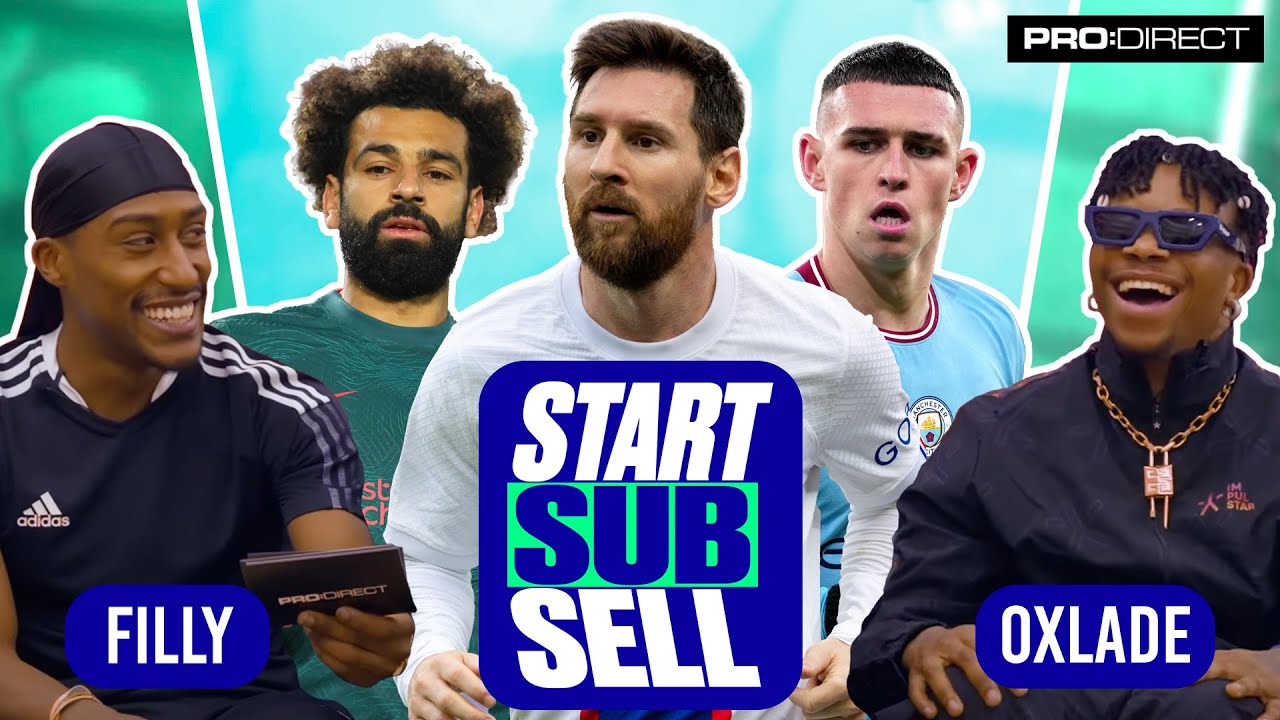 LEWANDOWSKI IS BETTER THAN HAALAND 🤐 | Start Sub Sell ft. Oxlade & Yung Filly