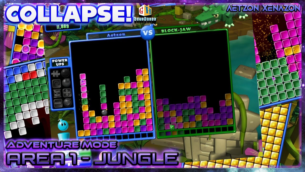 COLLAPSE! [2009 PC] | Adventure Mode / Area 1 - Jungle / In The Beginning