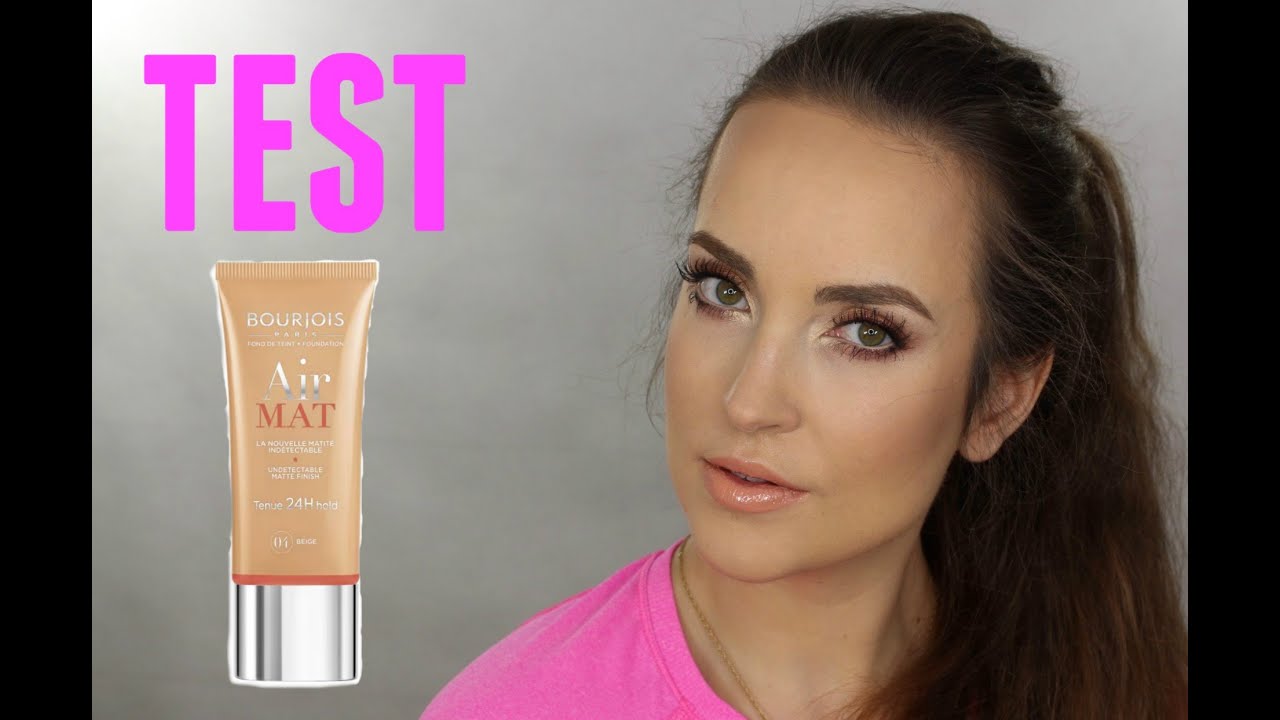 Pierwsze wrażenie + test na żywo podkład BOURJOIS AIR MAT - recenzja