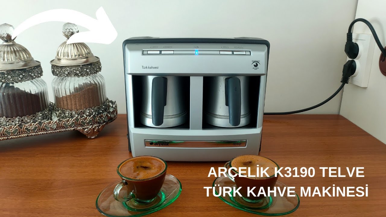 ARÇELİK K3190 TELVE KAHVE MAKİNESİ