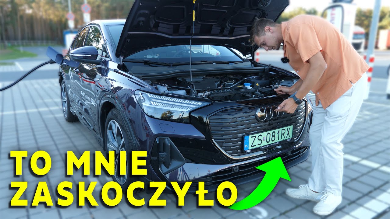 Jadę Audi Q4 e-tron do Monachium, żeby sprawdzić CZY WARTO JE KUPIĆ? 😬 Test 160km/h 🥶