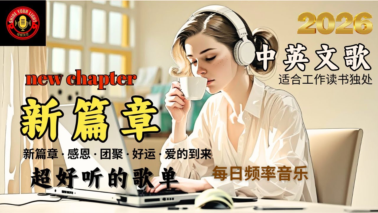 [2026 新篇章中英文歌] Positive Energy ｜20分钟激励｜每日动力｜Uplifting & Inspiring #bgm #playlist #bgm #疗愈歌曲