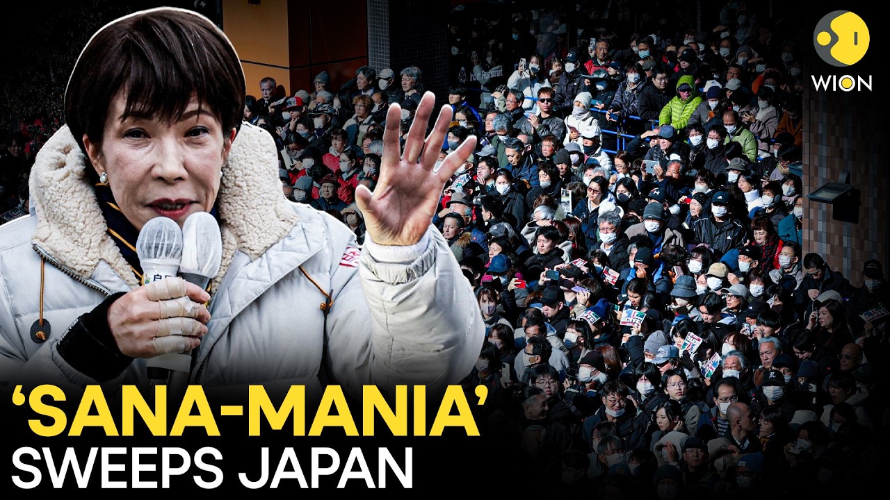 Japan: Sanae Takaichi Poised for Landslide as ‘Sana-Mania’ Sweeps Japan Election | WION Originals