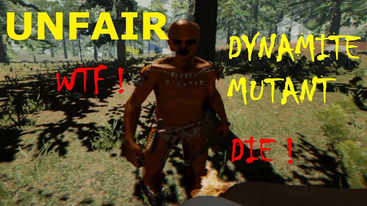 THE FOREST V0.28 ( DYNAMITE MUTANT , TOTALLY UNFAIR )