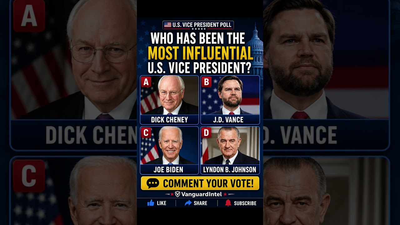 🚨 America's Most Powerful  VICE PRESIDENT? 🇺🇸 Vote Now!