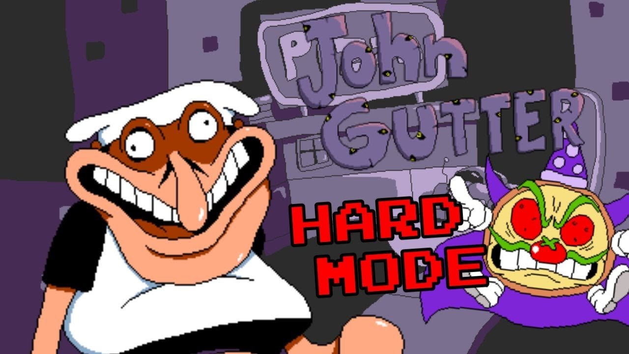 Pasando John Gutter Hard Mode con Fake Peppino (Pizza Tower Chef's Kiss).
