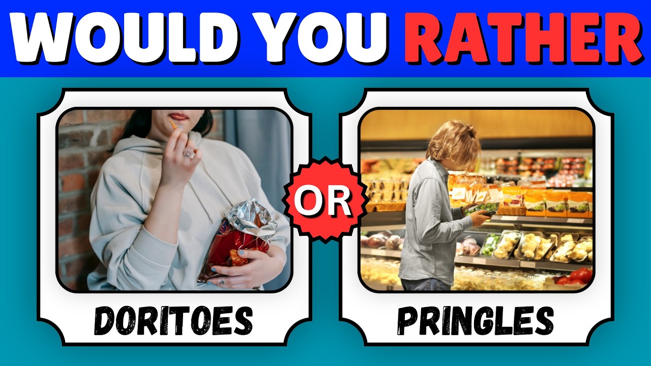 Can You Survive These Impossible Snack & Junk Food Choices? 🤯 | Would You Rather Food Challenge