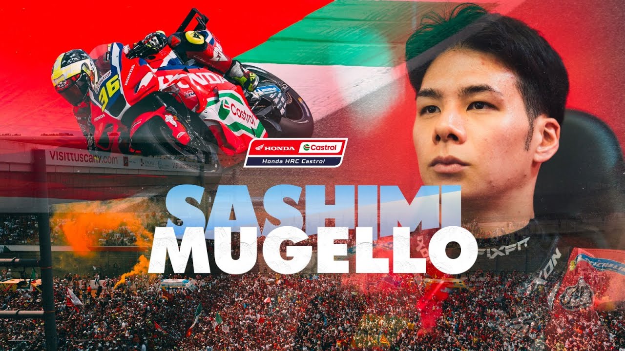 Italian MotoGP Sashimi - Behind the Scenes - Nakagami in Factory Honda