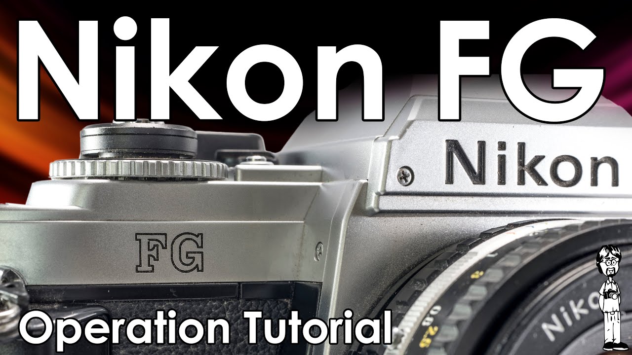 Nikon FG Operational Tutorial Walkthrough | Load Film, Change Batteries, Double Exposures