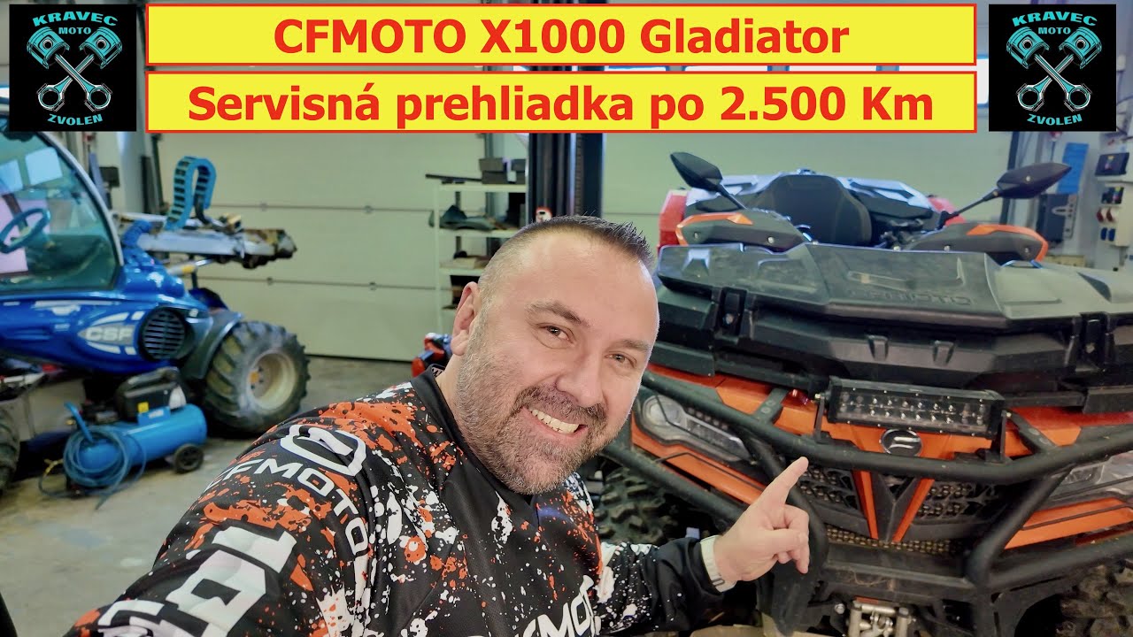 Servis CFMOTO X1000 po 2.500 Km , #cfmoto #4x4offroad #4x4 #atv #štvorkolky