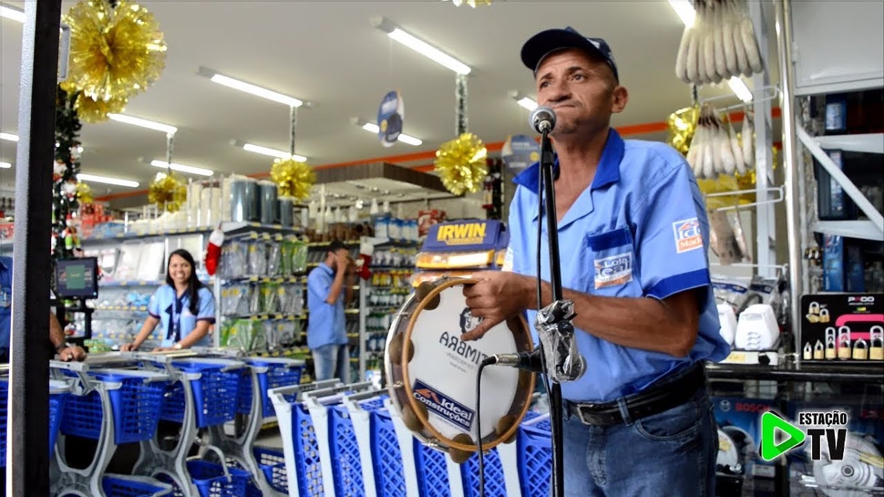Socó do Pandeiro na feira livre em Brejo da Madre de Deus-PE