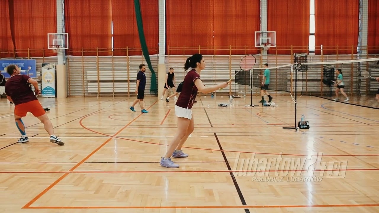 IV OTWARTE MISTRZOSTWA LUBARTOWA W BADMINTONIE
