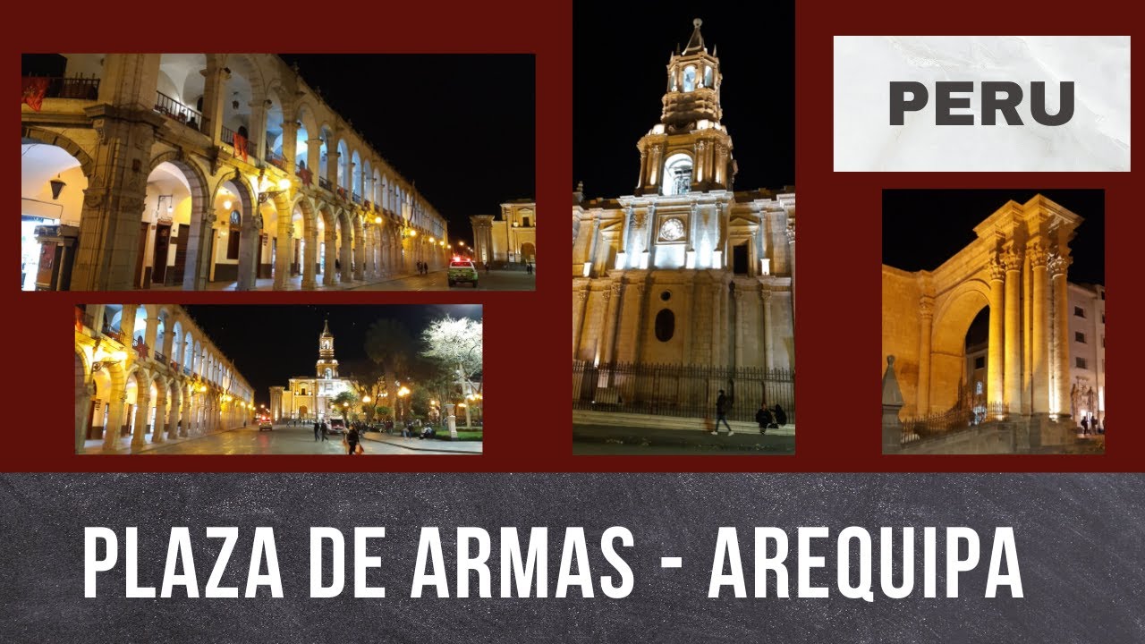 Plaza de Armas - Arequipa, Perú #travel
