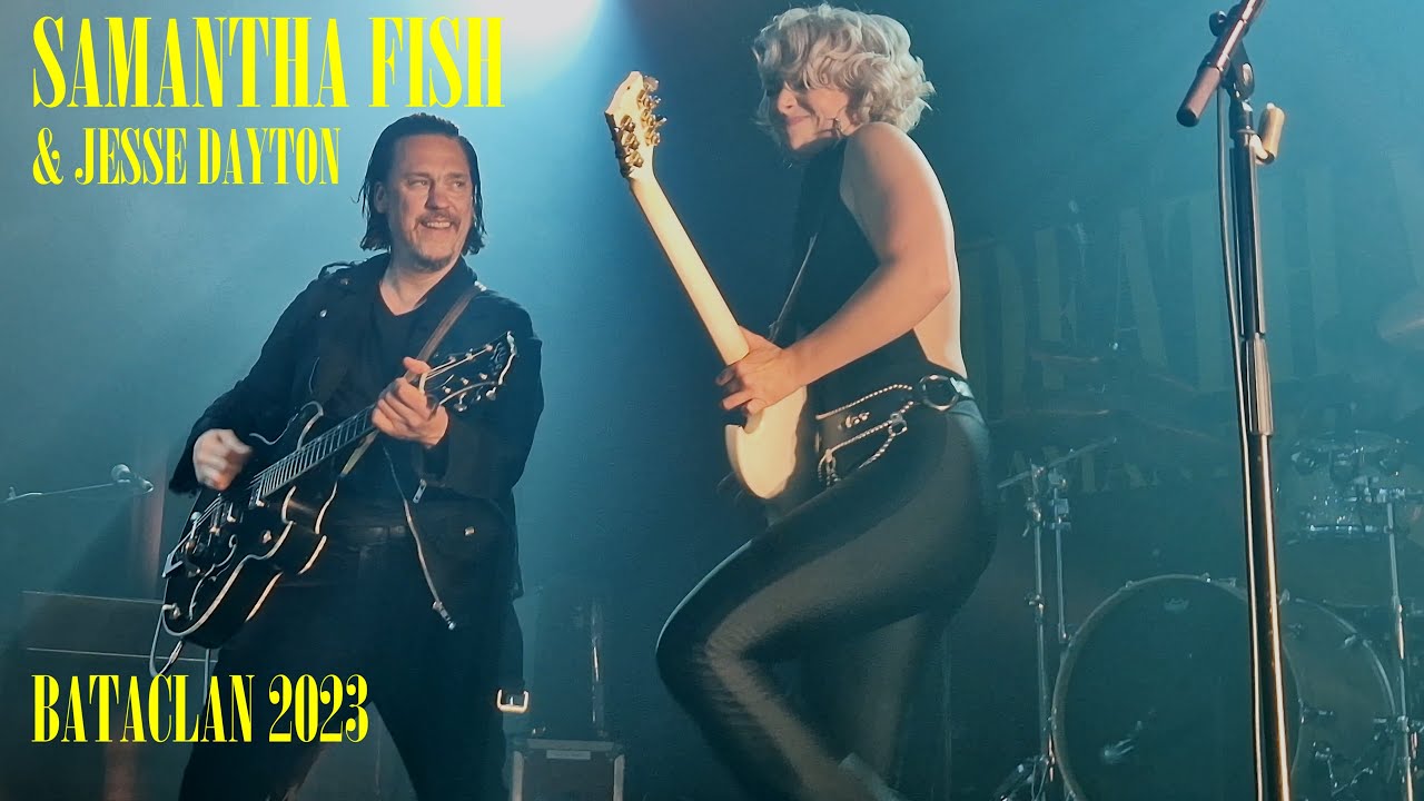 Samantha Fish & Jesse Dayton - Live at Le Bataclan, Paris, France, 31 May 2023