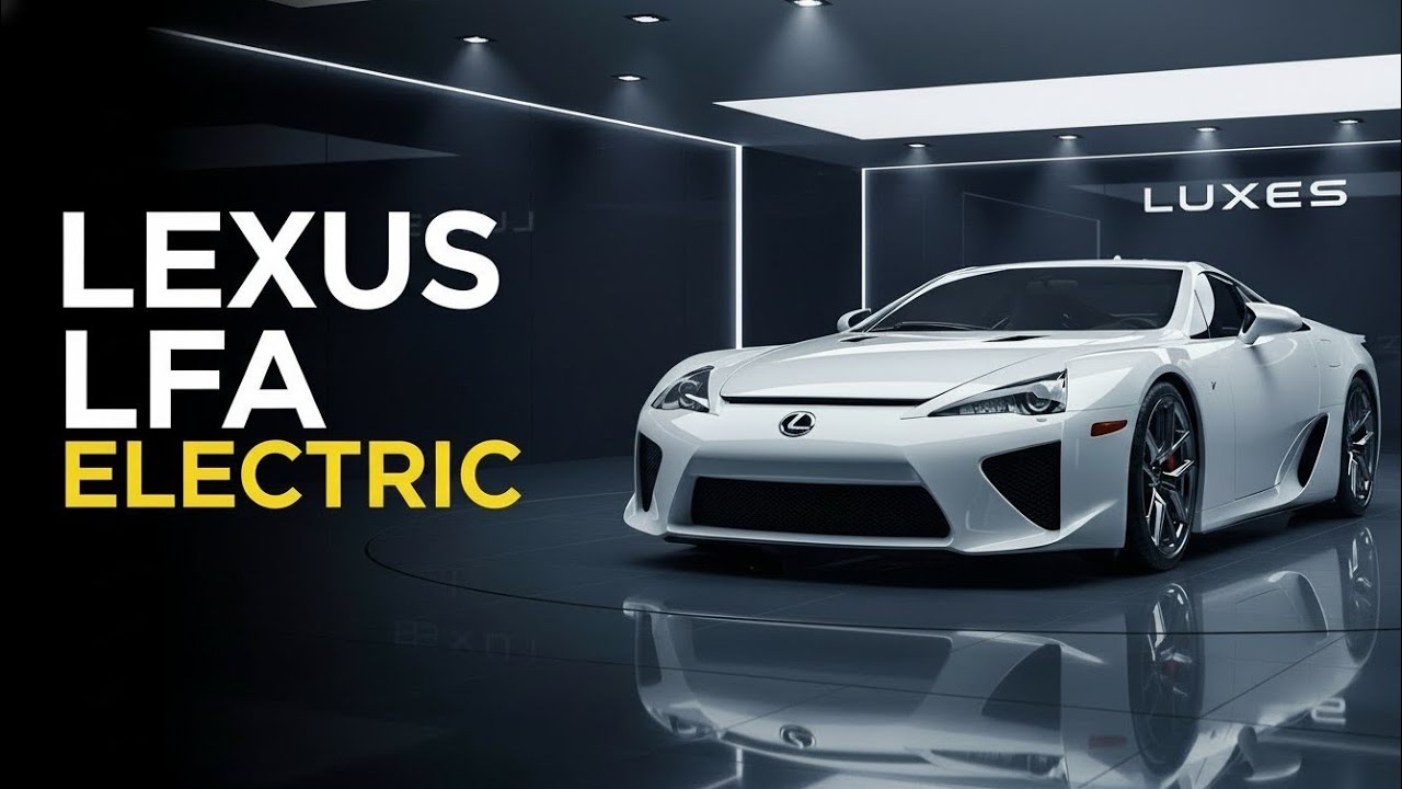 Lexus LFA Concept BEV Revealed | Exterio, Interior & Luxury First Look! 