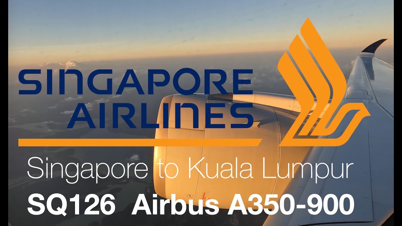 Singapore Airlines a350 SIN to KUL Business Class