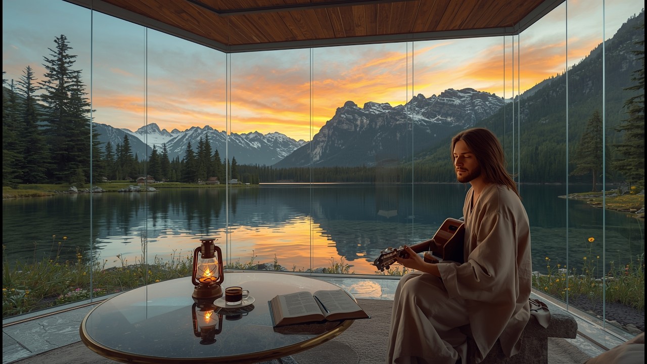 Relaxing Psalms 📖 Cozy Christian Cafe Jazz Music for Deep Focus, Working & Studying