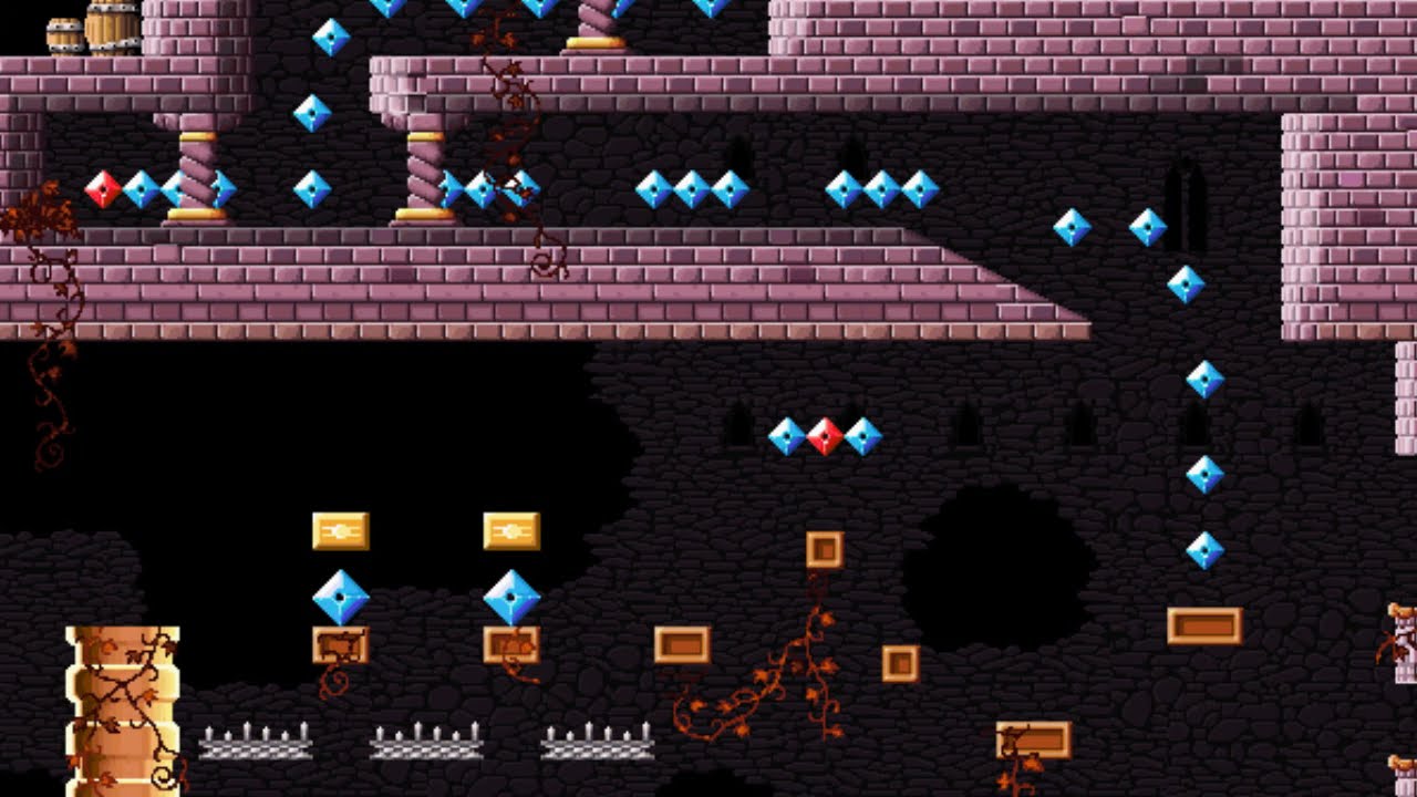 Giana Sisters DS Remix - Dungeon/Cave 1,2,3