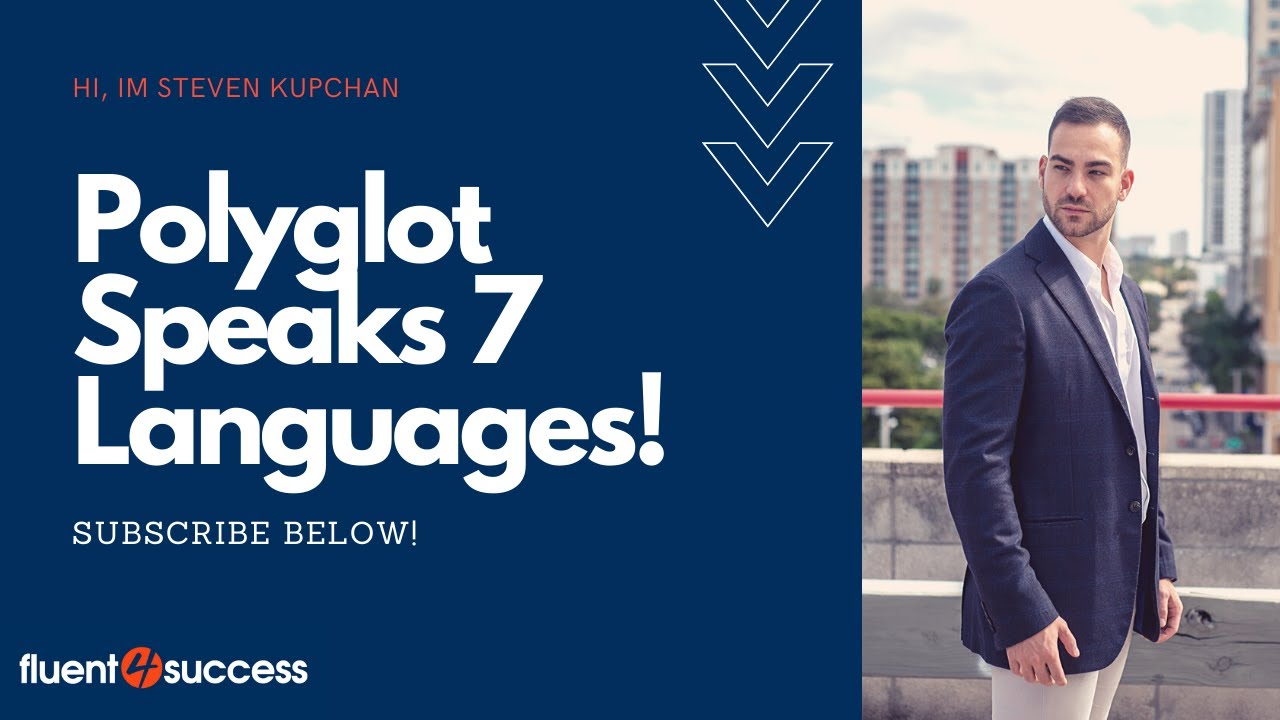 POLYGLOT SPEAK 7 LANGUAGES FLUENTLY VIDEO