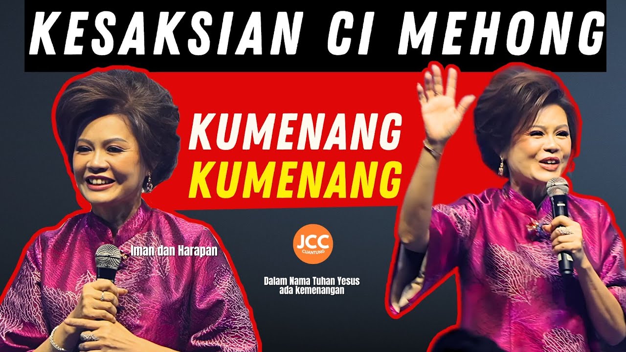 CI MEHONG KESAKSIAN DI GEREJA JCC CIJANTUNG