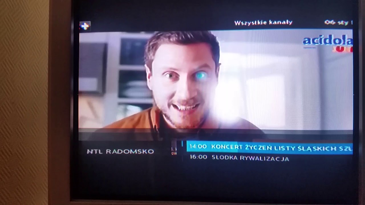 Dekoder  NC+ ADB 2850 zapping programów