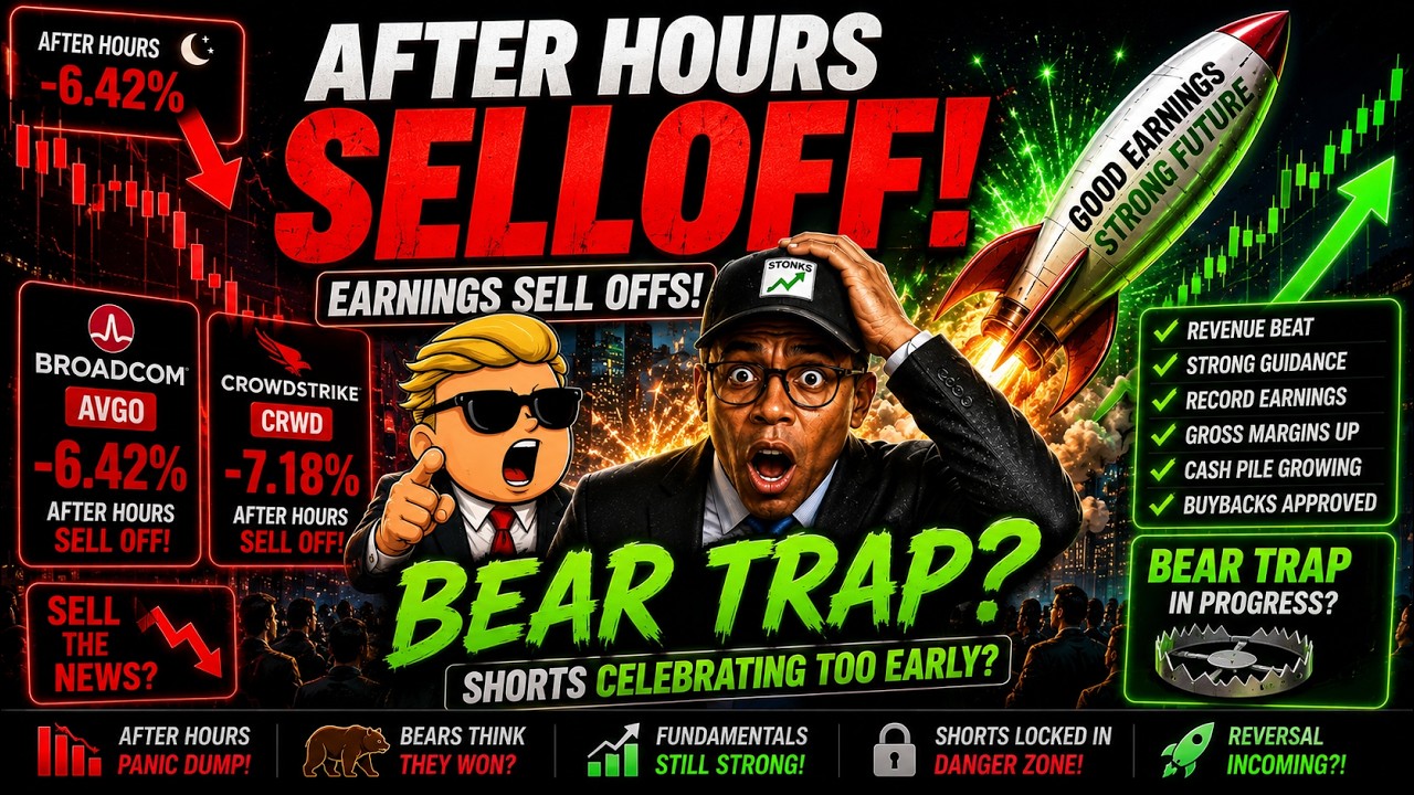 HUGE SELL OFF AFTERHOURS!? IS THIS THE TOP??