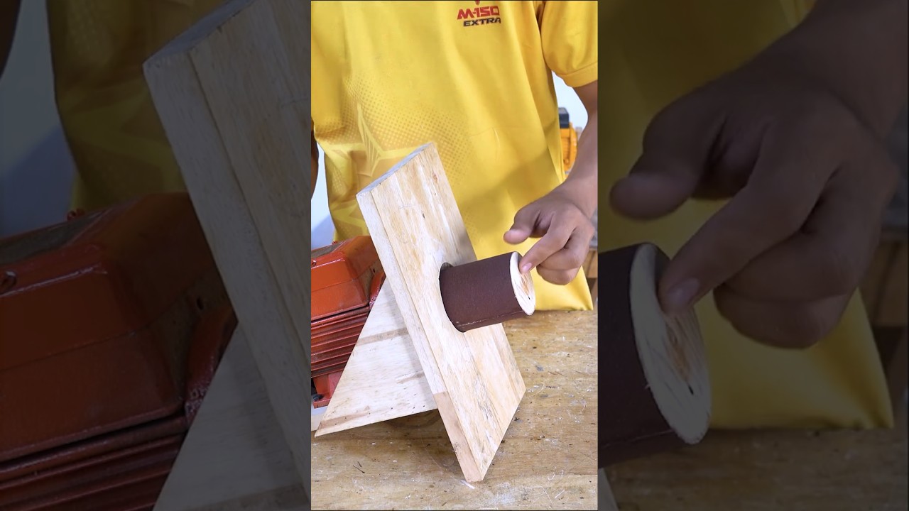 Can I Convert My Old Water Pump INTO a SUPER POWERFUL Bobbin Sander? #woodscraft #woodtools