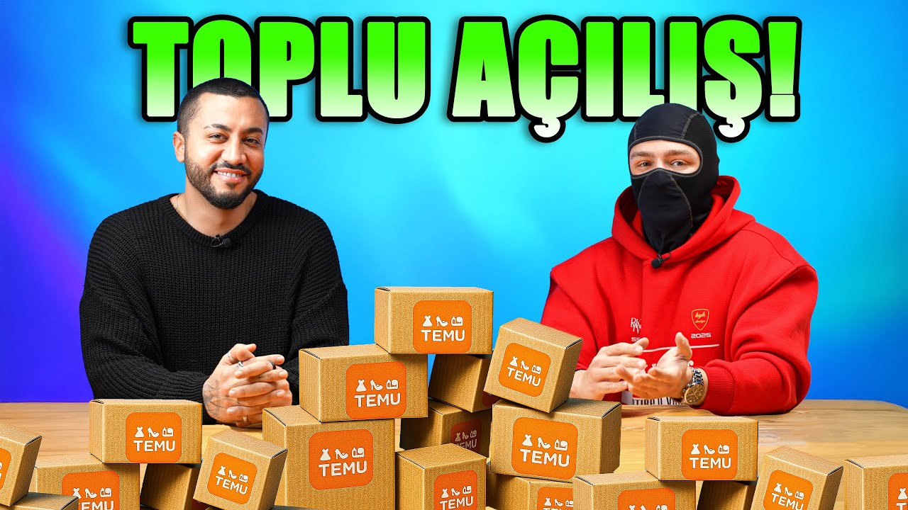 TEMU TOPLU PAKET AÇILIŞI! | EFSANE ÜRÜNLER!