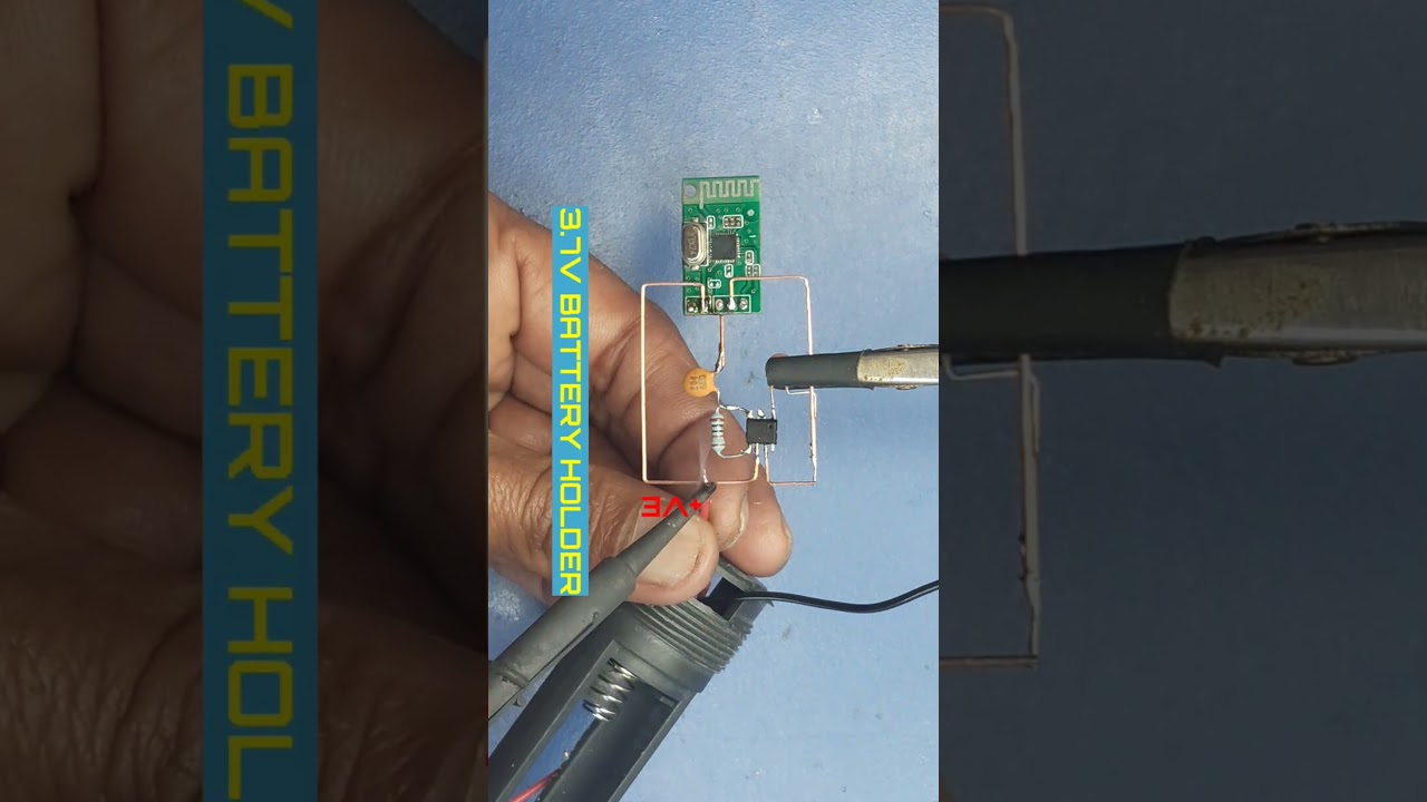 SMALL BLUETOOTH AMPLIFIER WITH IC MD8002 #shorts #ytshorts #amplifier #bluetoothamplifier