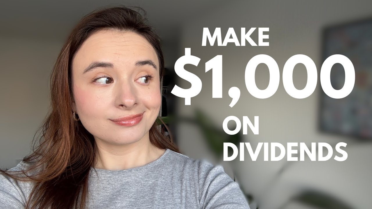 How to earn&nbsp;$1,000 per month in dividends from investing