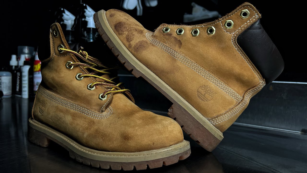 RESCATAMOS UNAS TIMBERLAND QUE YA SE DABAN POR PERDIDAS | LIMPIEZA PROFUNDA