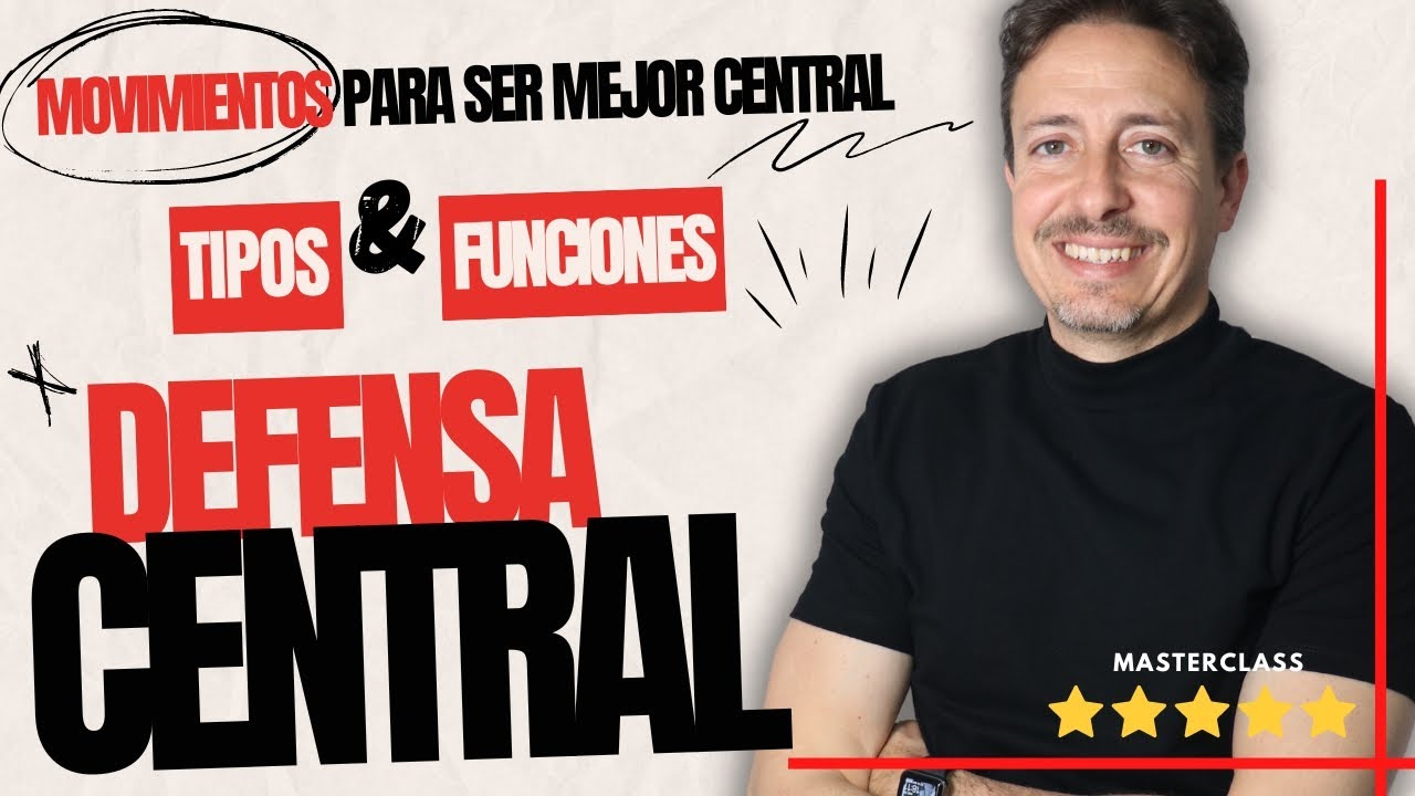 ✅ Cómo jugar de DEFENSA CENTRAL ¿Qué debes entrenar para ser el MEJOR?