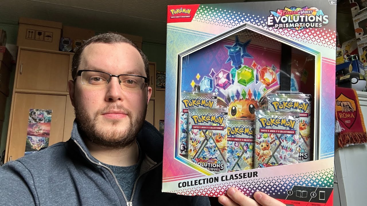 VOUS CONNAISSEZ CETTE SERIE ?! Ouverture du Coffret Coll. Classeur EV8.5 : Evolutions Prismatiques.