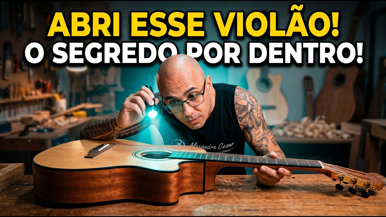 Violão Benson Nylon GCF1000CE NS - REVIEW COMPLETO