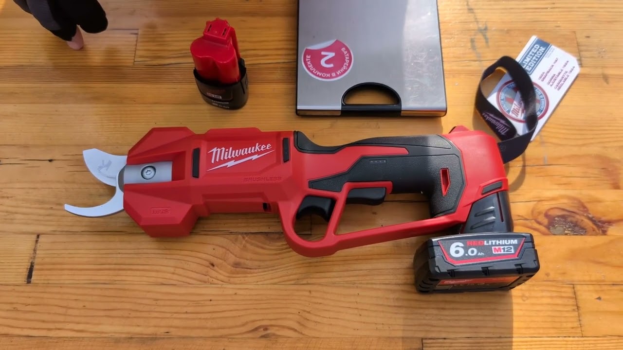 Обзор и тест аккумуляторного секатора Milwaukee M12 BLPRS-0