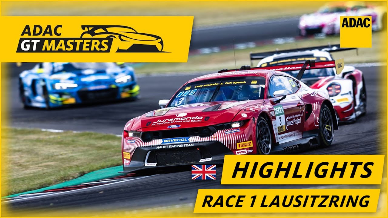 Rookie duo on top at ADAC GT Masters | Highlights Race 1 Lausitzring