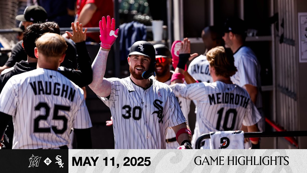 HIGHLIGHTS: Tim Elko HOMERS For First MLB Hit, Lifts White Sox Over Marlins (5.11.25)
