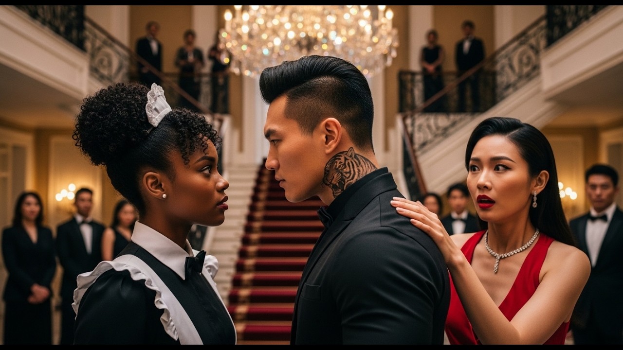 65. Girlfriend of the Korean Mafia Boss Humiliates Black Employee — What He Does Shocks Everyone..