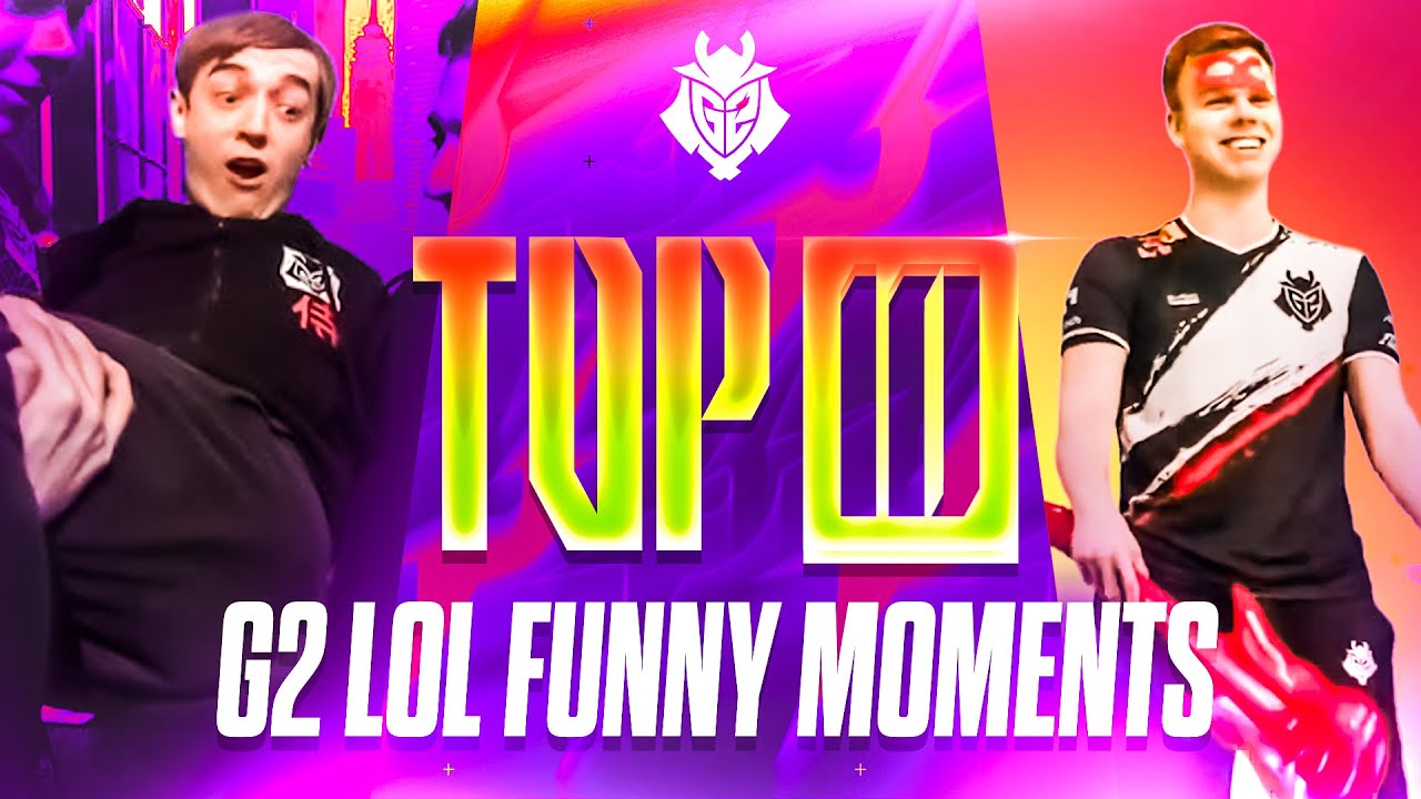 10 самых смешных моментов G2 LoL