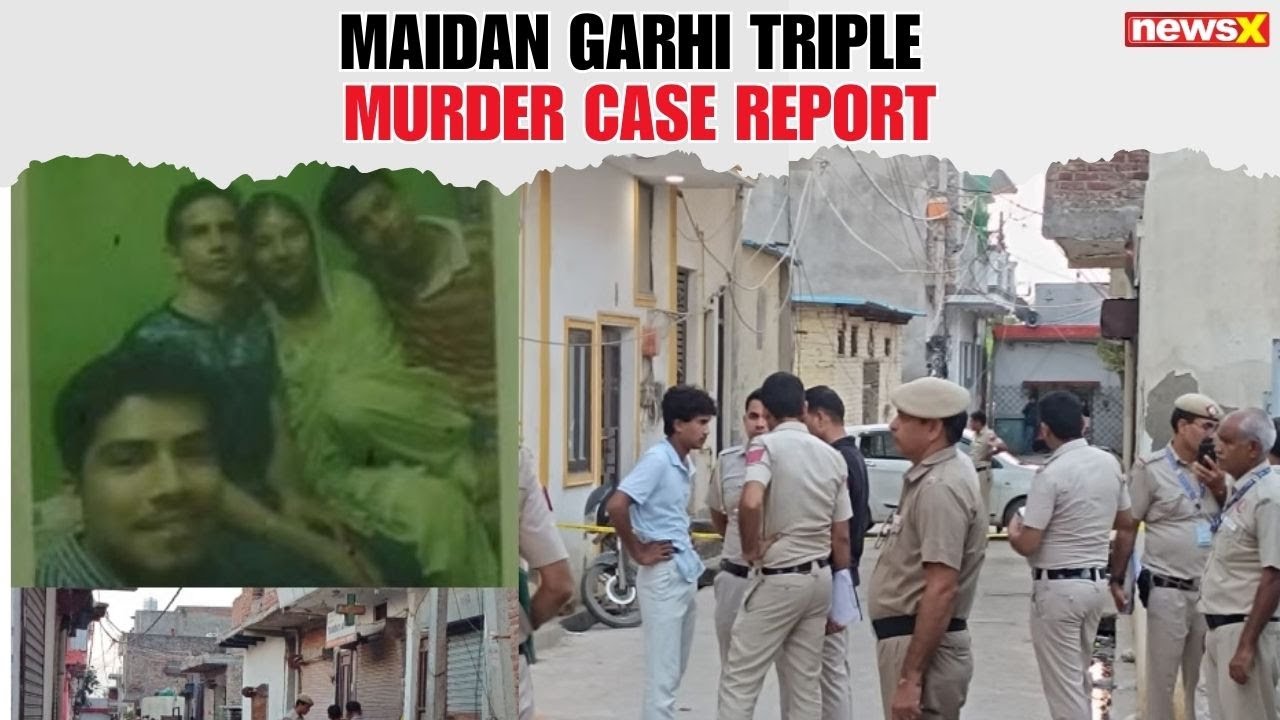 Delhi Triple Murder Mystery: Shocking Case Rocks Capital | All You Need to Know on NewsX