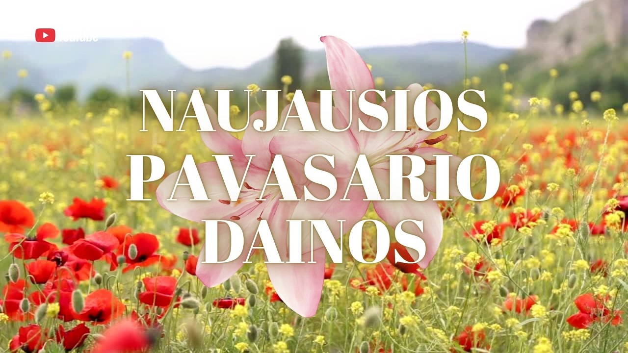 NAUJAUSIOS PAVASARIO DAINOS 2026