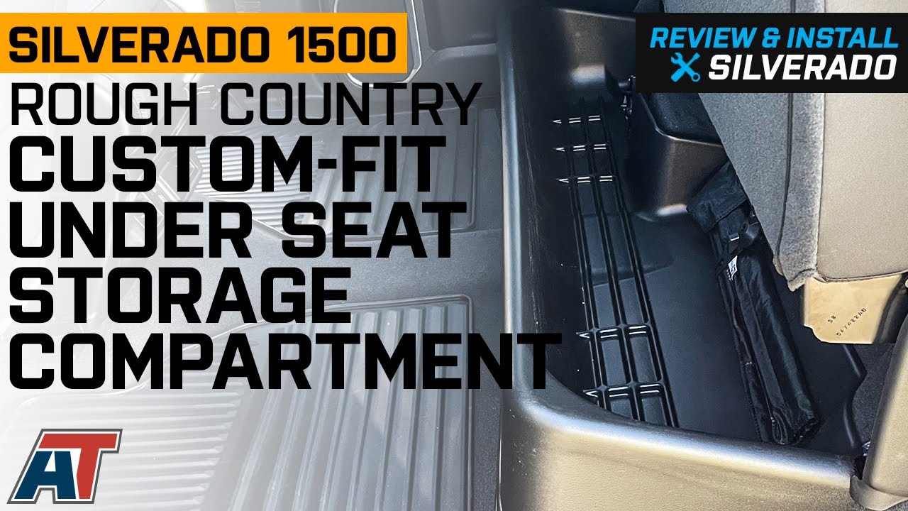2019-2022 Silverado 1500 Rough Country Custom-Fit Under Seat Storage Compartment Review & Install