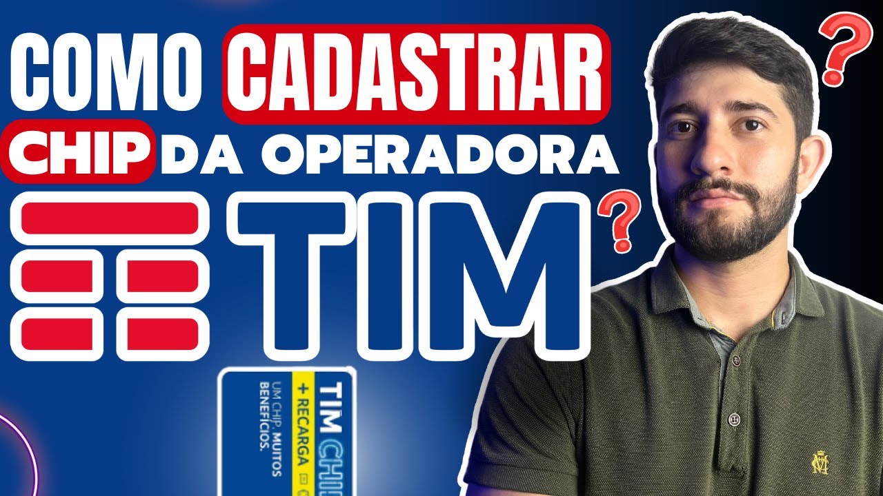 Como Cadastrar e Ativar Chip da TIM (Passo a Passo) Atualizado