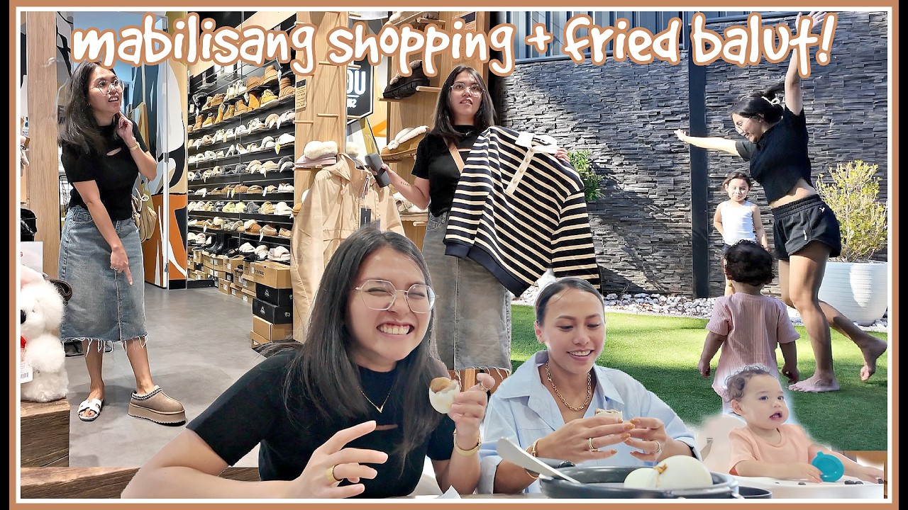 PLAYTIME WITH TITA! MABILISANG SHOPPING + PALPAK NA BALUT SESSION! I RichZigzVlogs